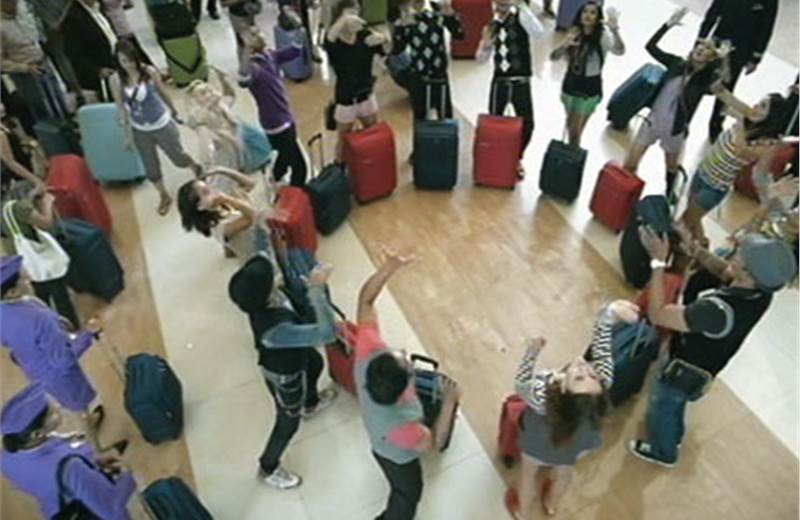 VIP gets travellers to groove with their luggage for new campaign