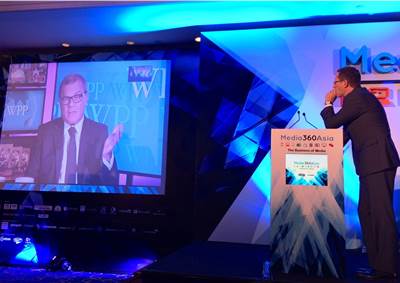 Media360Asia: Sorrell says media is the industry's engine of growth
