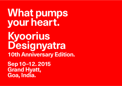 Kyoorius Designyatra 2015 speakers announced