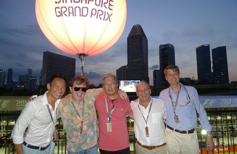 Singapore Grand Prix party hosted by Campaign Asia-Pacific