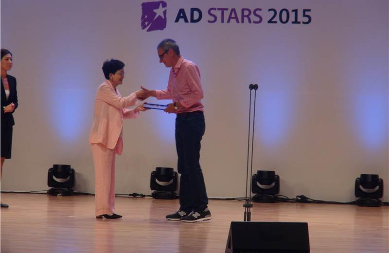 Images from awards night at Ad Stars 2015
