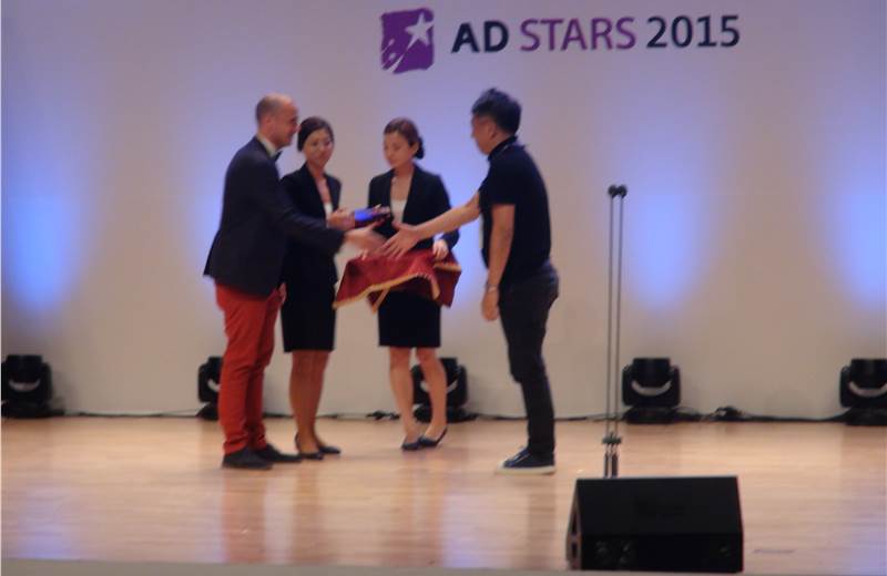 Images from awards night at Ad Stars 2015