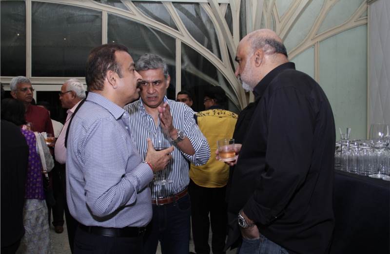 Images from party to celebrate Srinivasan Swamy's election as IAA Global SVP