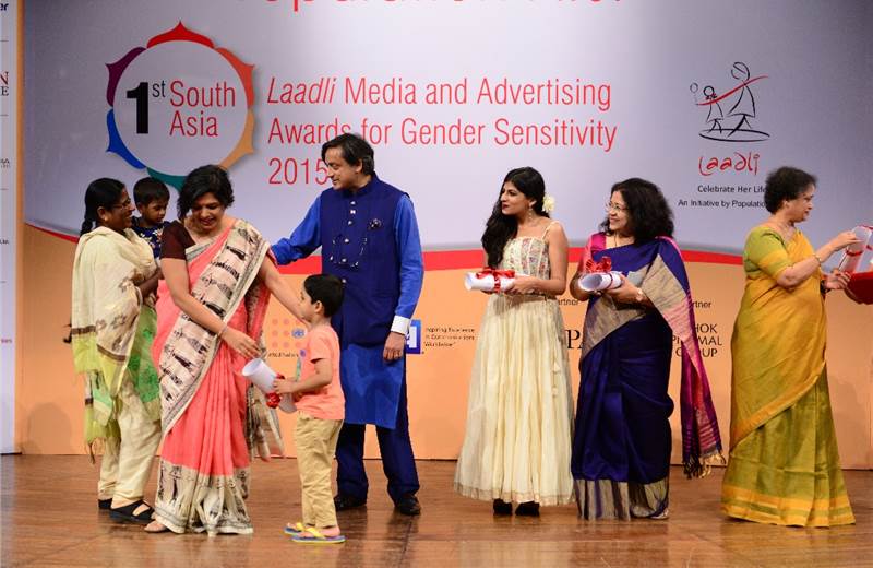 Images from the Laadli Media and Advertising Awards