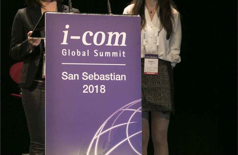 I-Com Global Summit 2018: Pictures from Data Creativity Awards presentations