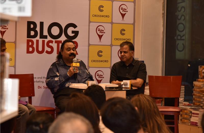 Images from the launch of BlogBuster