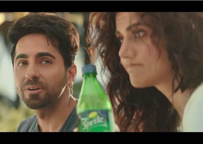Ayushmann Khurrana confuses Taapsee Pannu, takes her Sprite