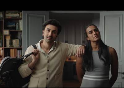 Asian Paints sees PV Sindhu and Ranbir Kapoor exchange training lessons