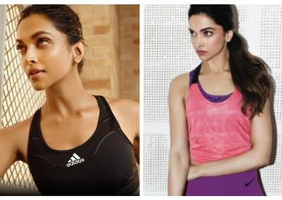 Raahil's blog: Deepika Padukone continues selling Nike, even after Adidas deal