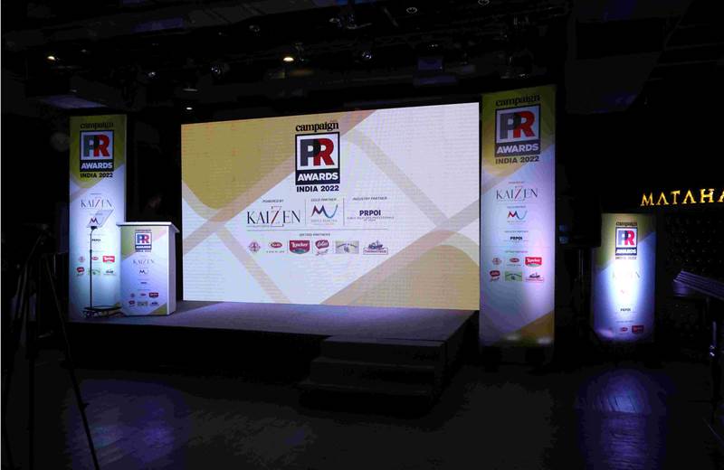 Images from Campaign India PR Awards 2022