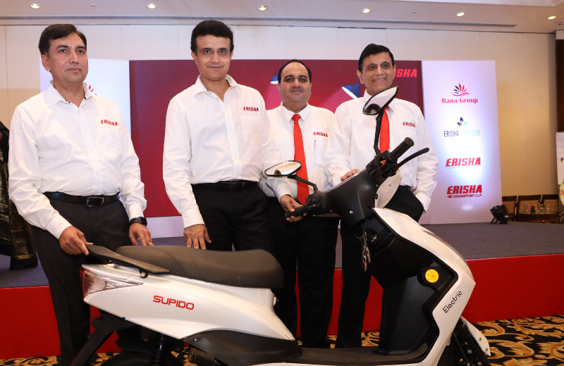 Sourav Ganguly rides with Rana Group
