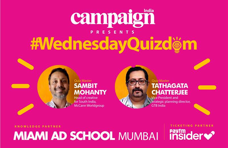 Campaign India's #WednesdayQuizdom series to kick-off