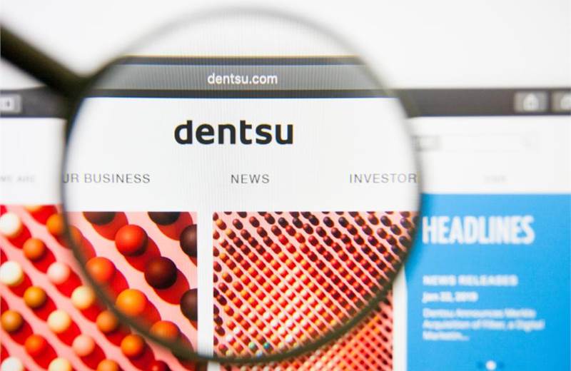 Dentsu reports improved earnings, led by its domestic business in Japan
