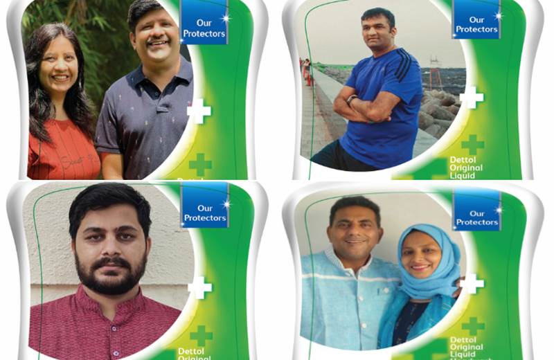 Dettol salutes 'Covid protectors' by placing them on the label