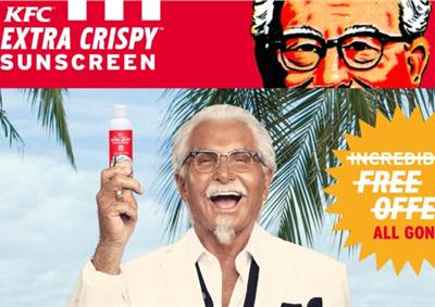 Inside KFC's decision to make fried chicken sunscreen