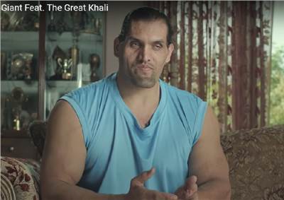 The Great Khali moves out of Publicis Ambience