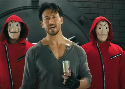 Pepsi and Tiger Shroff join the 'Heist'