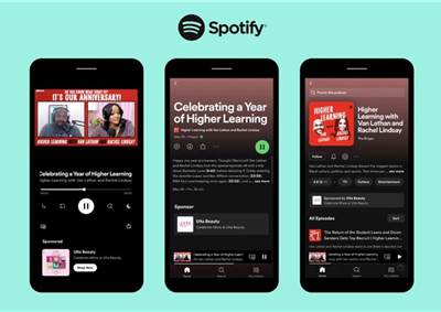 Spotify rolls out clickable in-app podcast ads at CES