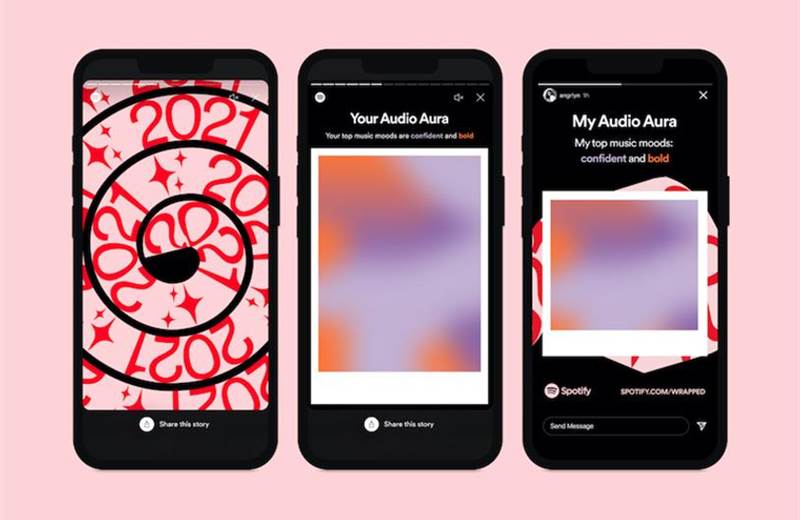 Spotify's 2021 Wrapped campaign includes games, videos and interactive features