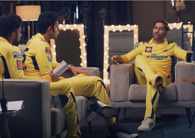 MS Dhoni converts into a storyteller for TVS Eurogrip