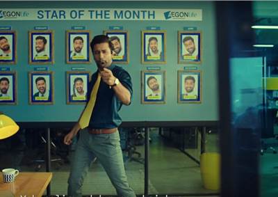 Vicky Kaushal raps away the tension in Aegon Life commercial