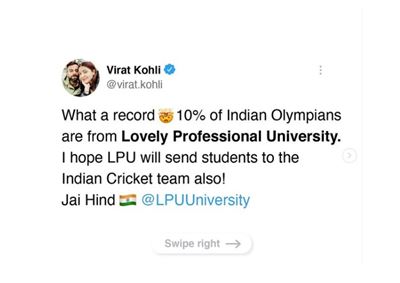 Blog: Virat Kohli bats for Lovely Professional University &#8212; are Twitterati over-reacting?