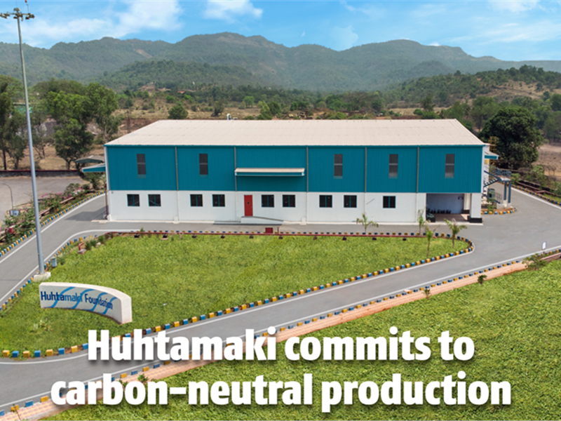 Huhtamaki commits to carbon-neutral production