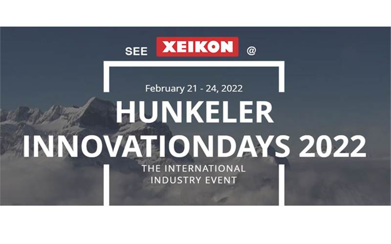 Xeikon confirms participation in Hunkeler Innovationdays 2022