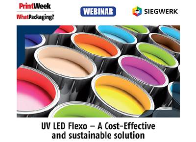 PrintWeek-Siegwerk webinar to focus on LED UV inks