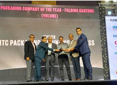  PrintWeek Awards 2022: ITC Packaging & Printing Business wins Packaging Company of the Year - Folding Cartons (Volume)