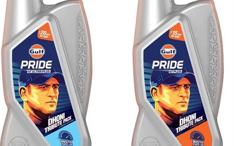 Gulf Oil India launches limited edition MS Dhoni tribute pack