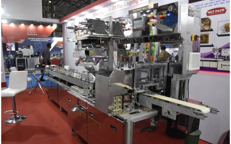 Nashik-based MLT Pack highlighted it's flow wrapping prowess at the trade show