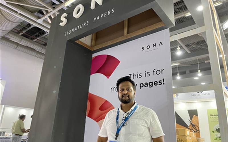 Sona Papers will showcase their premium range of colour papers