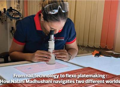 From nail technology to flexo platemaking: How Nalani Madhushani navigates two different worlds  - The Noel DCunha Sunday Column