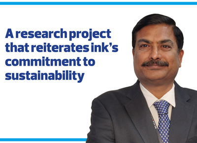 A research project that reiterates ink's commitment to sustainability - The Noel D'Cunha Sunday Column
