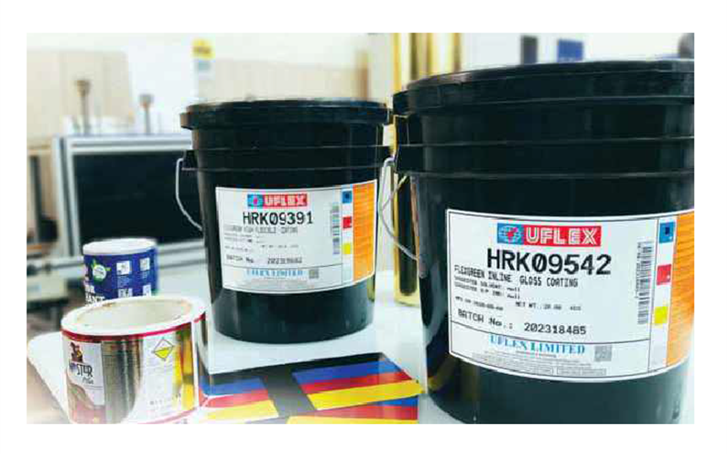 Made in India: Flexgreen inline gloss coating – HRK9542 