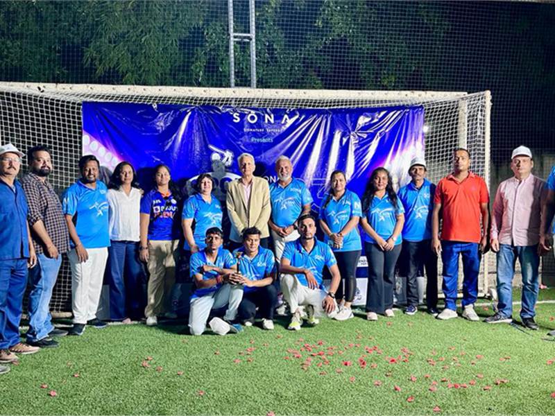 Sona Papers hosts cricket league 