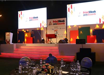 Stage set for the Award Night on 2 November 