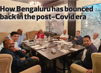 How Bengaluru has bounced back in the post-Covid era - The Noel D'Cunha Sunday Column