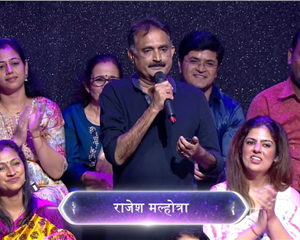 Rajesh Malhotra stars on the KBC show