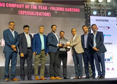  PrintWeek Awards 2022: Parksons Packaging wins Packaging Company of the Year - Folding Cartons (Specialisation)
