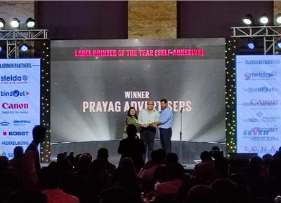  PrintWeek Awards 2022: Prayag Advertisers wins Label Printer of the Year (Self-adhesive)