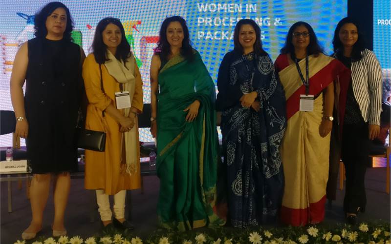 The event organised a session on women in processing and packaging