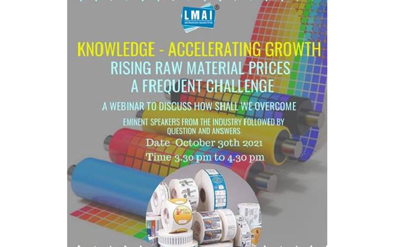 Knowledge webinar by LMAI scheduled for 30 October
