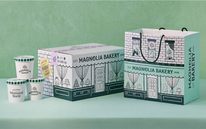 Magnolia Bakery gets a brand refresh from Jones Knowles Ritchie