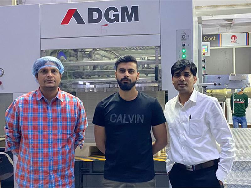 Miraj Multicolour strengthens its post-press with DGM 