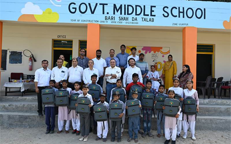 Dabur revamps government middle school in Jammu