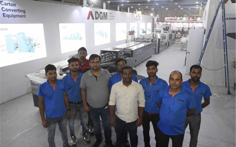 The Smartfold series of folder-gluer is DGM’s star product at the show