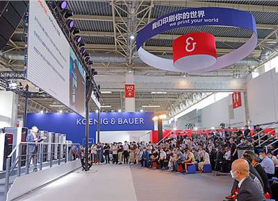 Record sales for Koenig & Bauer at China Print