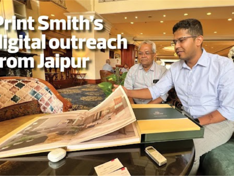 Print Smith's digital outreach from Jaipur - The Noel D'Cunha Sunday Column